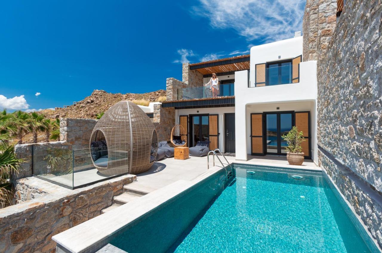 Tropicana Hotel , Suites & Villas Mykonos Paradise Beach  Esterno foto