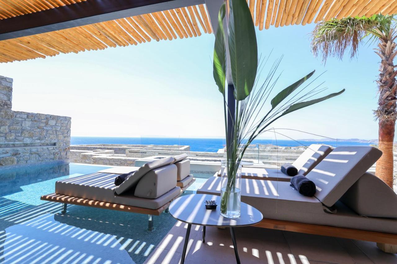 Tropicana Hotel , Suites & Villas Mykonos Paradise Beach  Esterno foto