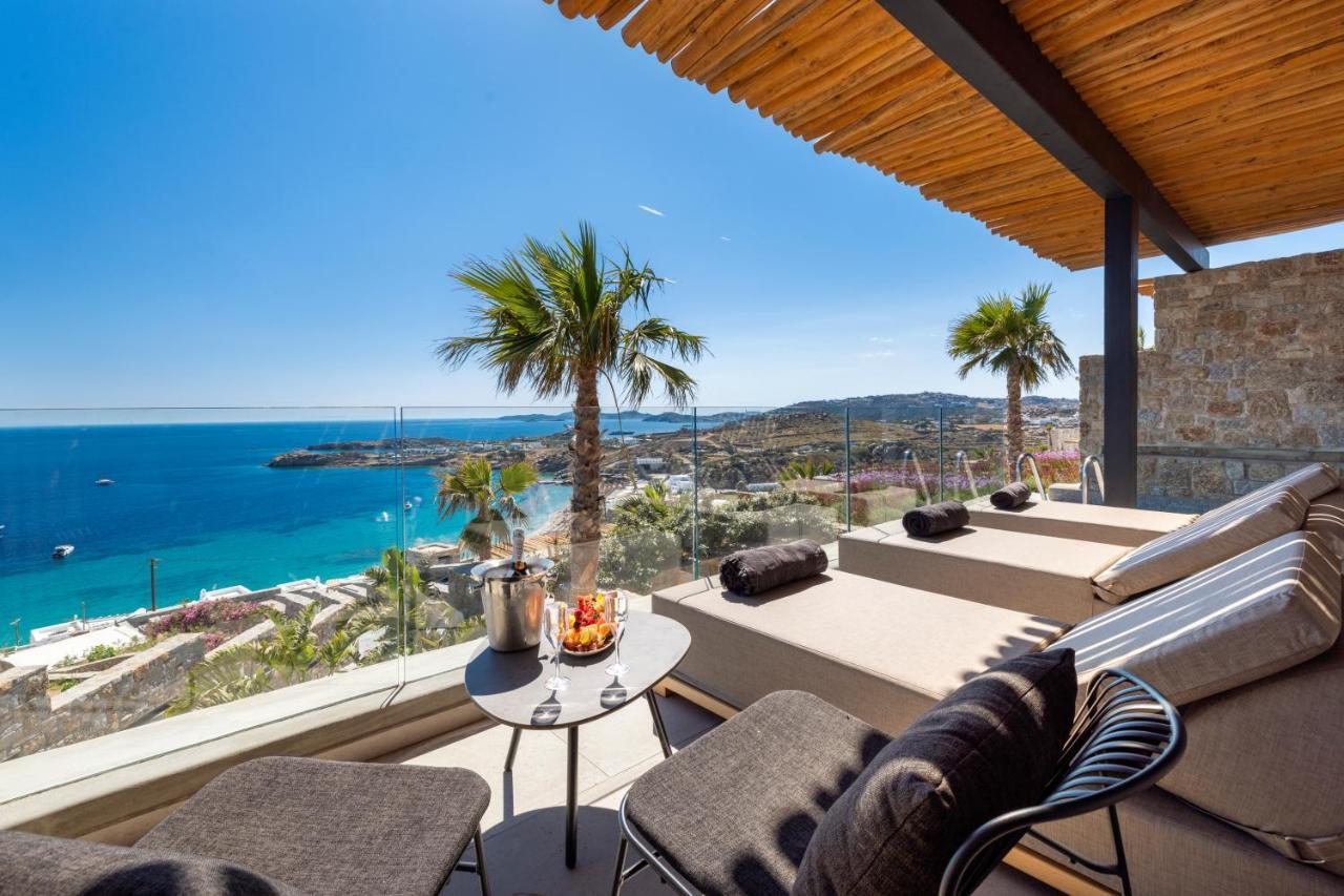 Tropicana Hotel , Suites & Villas Mykonos Paradise Beach  Esterno foto