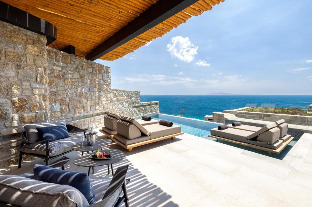Tropicana Hotel , Suites & Villas Mykonos Paradise Beach  Esterno foto