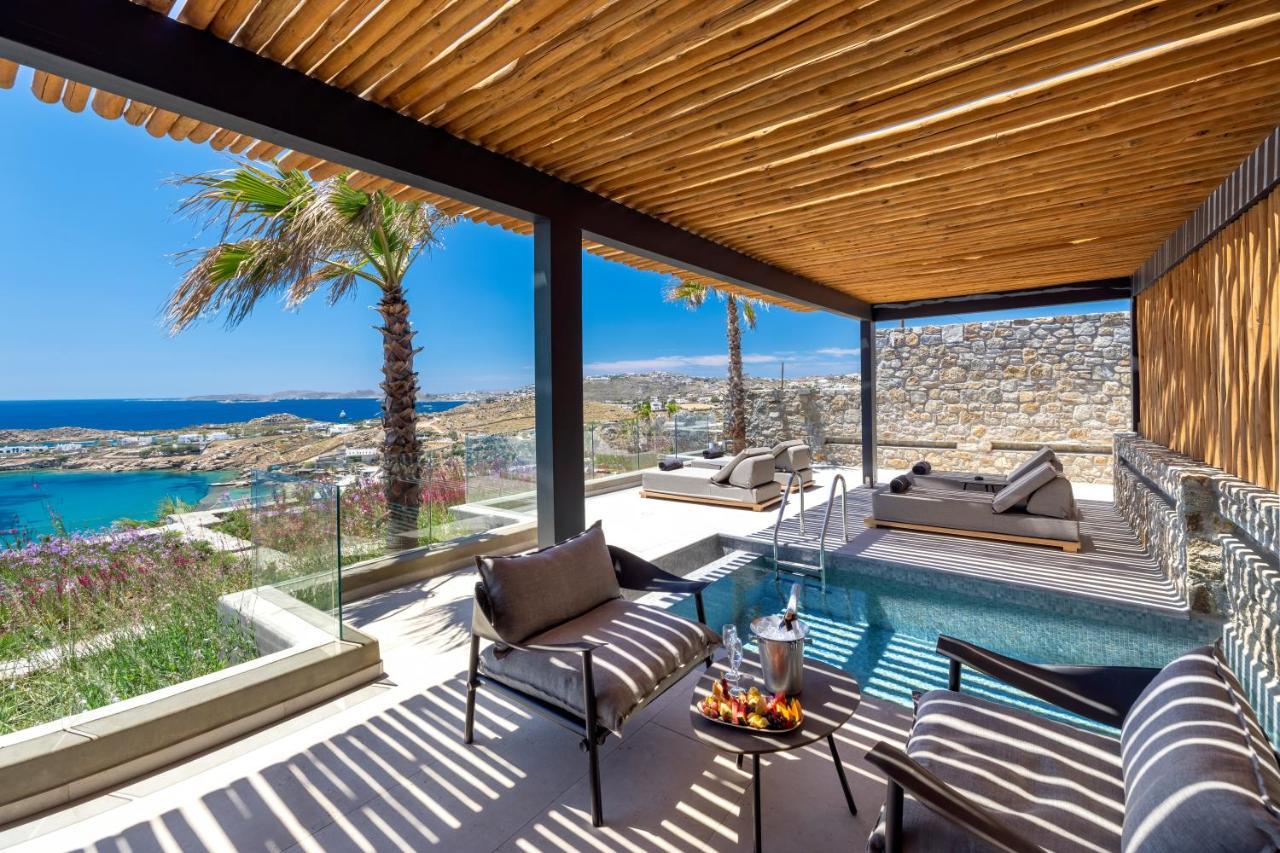 Tropicana Hotel , Suites & Villas Mykonos Paradise Beach  Esterno foto