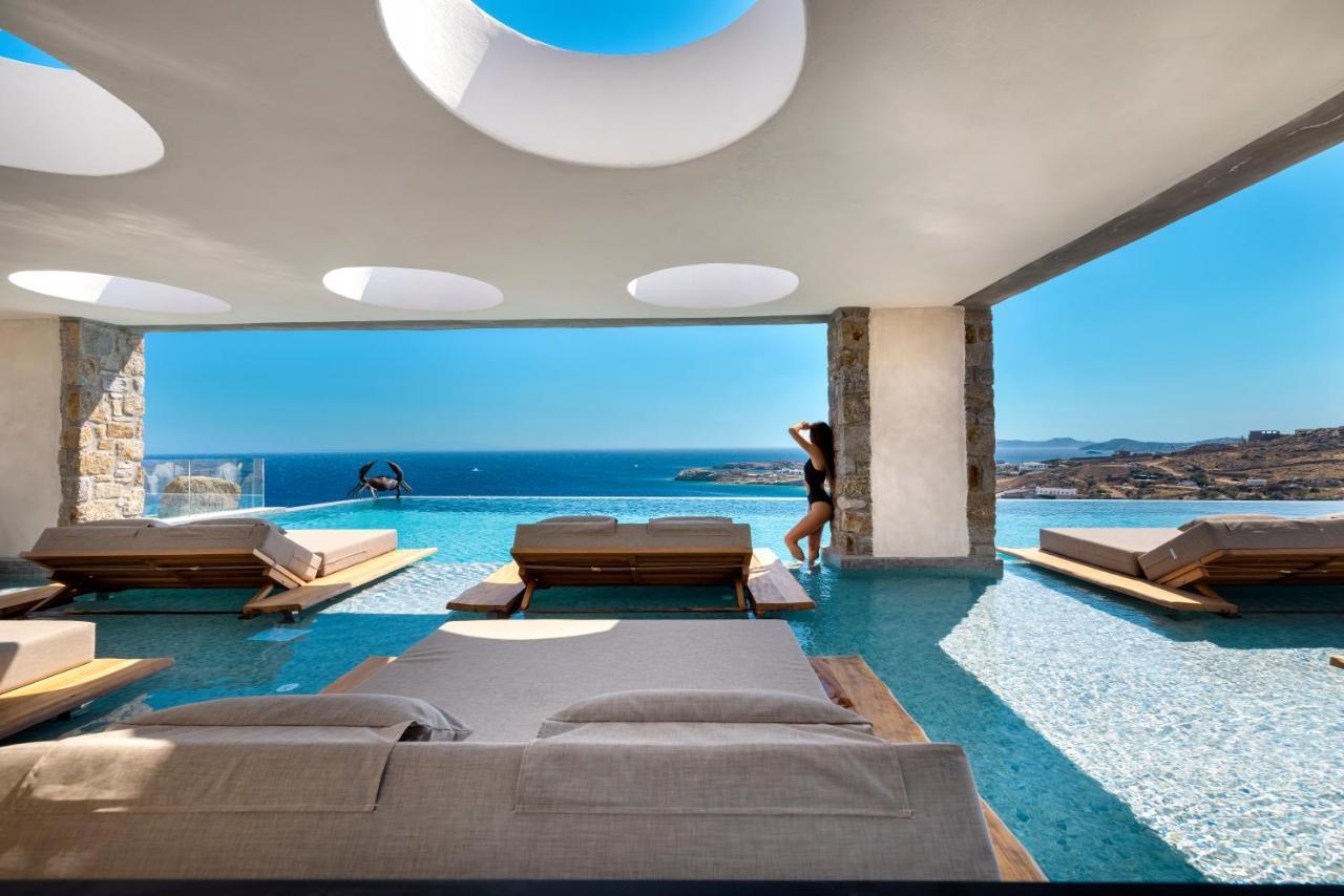 Tropicana Hotel , Suites & Villas Mykonos Paradise Beach  Esterno foto