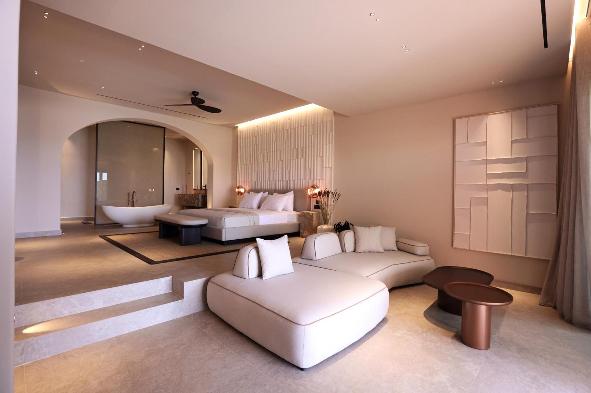 Tropicana Hotel , Suites & Villas Mykonos Paradise Beach  Esterno foto