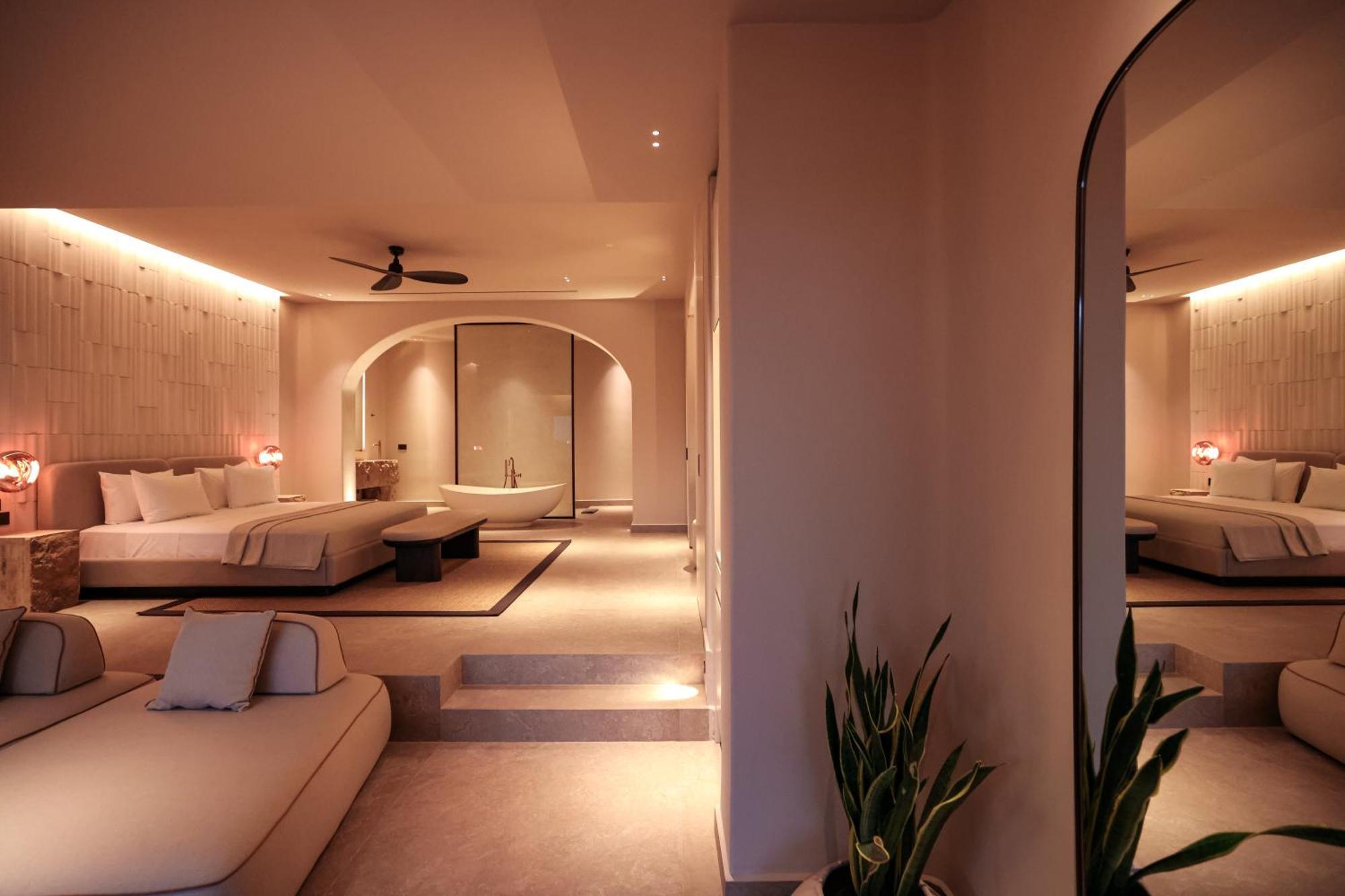 Tropicana Hotel , Suites & Villas Mykonos Paradise Beach  Esterno foto